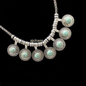 Lucky Brand Turquoise Collar Necklace